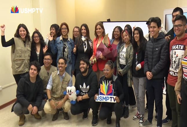 ¡PILAR HIGASHI EN USMPTV!